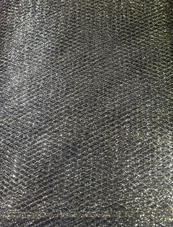 Net Mesh AB Gum Metal 60"